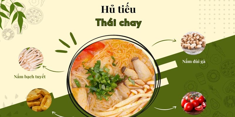 Giới thiệu về món hủ tiếu Thái Lan chay