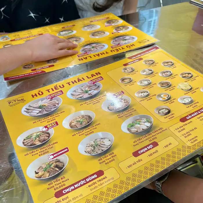 Vị chua của hủ tiếu Thái Lan so với các món Thái khác